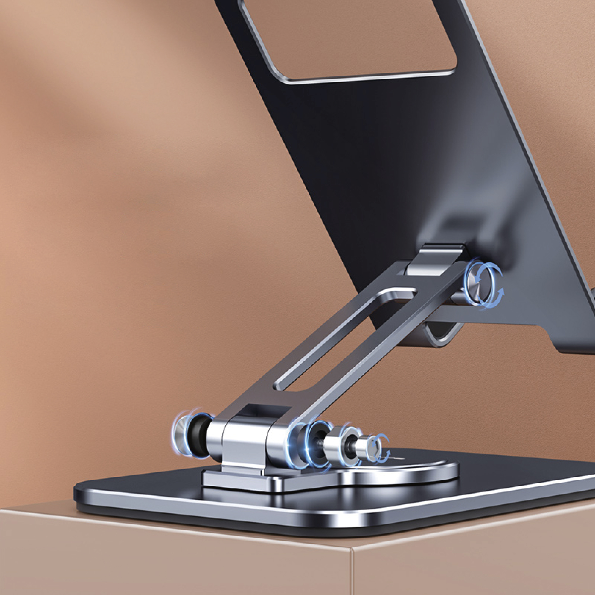 Fulltech FHD17 360° Dönebilen Alüminyum Telefon ve Tablet Standı