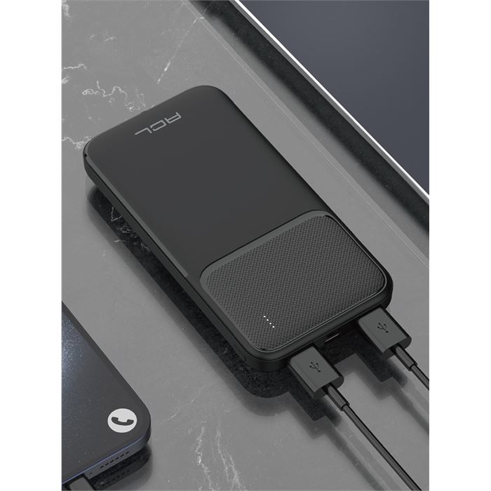 ACL PW-99 10000mAh Powerbank Siyah | LED Göstergeli, Çift USB & Type-C Çıkışlı, Akıllı Güvenlik Sistemli Taşınabilir Şarj Cihazı