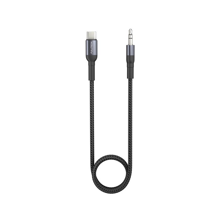 Fulltech FH14 USB Type-C to 3.5mm AUX Ses Kablosu - 1.2 Metre