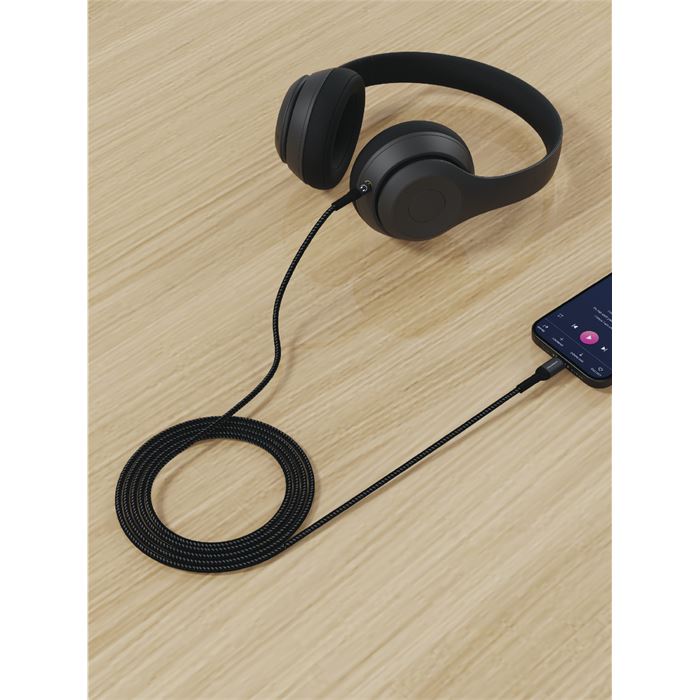 Fulltech FH14 USB Type-C to 3.5mm AUX Ses Kablosu - 1.2 Metre