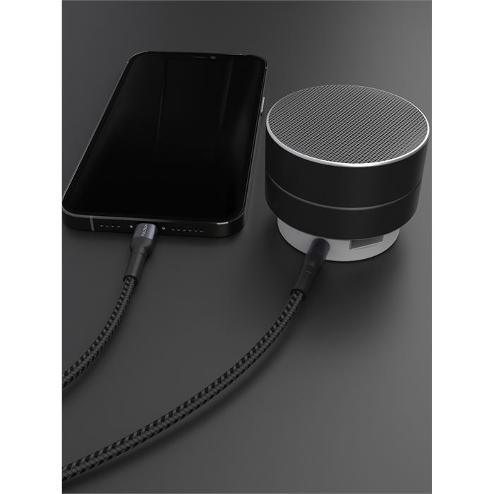 Fulltech FH16 Lightning to 3.5mm AUX Ses Kablosu 1.2 Metre – Dayanıklı ve Esnek Tasarım