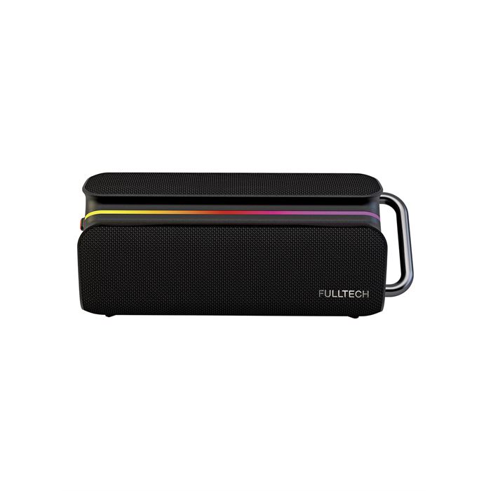 Fulltech FXS2 Taşınabilir Kablosuz Bluetooth Hoparlör Siyah | 120W Güç, RGB Işık, IPX4 Su Geçirmez, TWS, 8000mAh