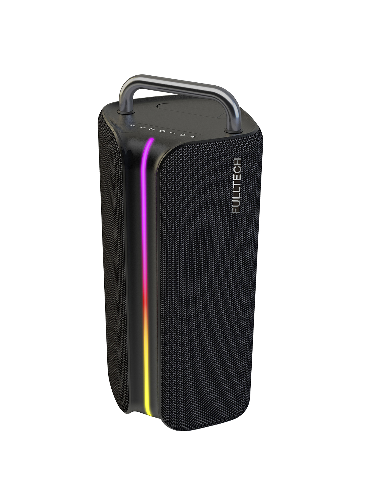 Fulltech FXS2 Taşınabilir Kablosuz Bluetooth Hoparlör Siyah | 120W Güç, RGB Işık, IPX4 Su Geçirmez, TWS, 8000mAh