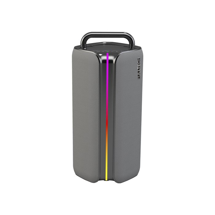 Fulltech FXS2 Taşınabilir Kablosuz Bluetooth Hoparlör Gri | 120W Güç, RGB Işık, IPX4 Su Geçirmez, TWS, 8000mAh