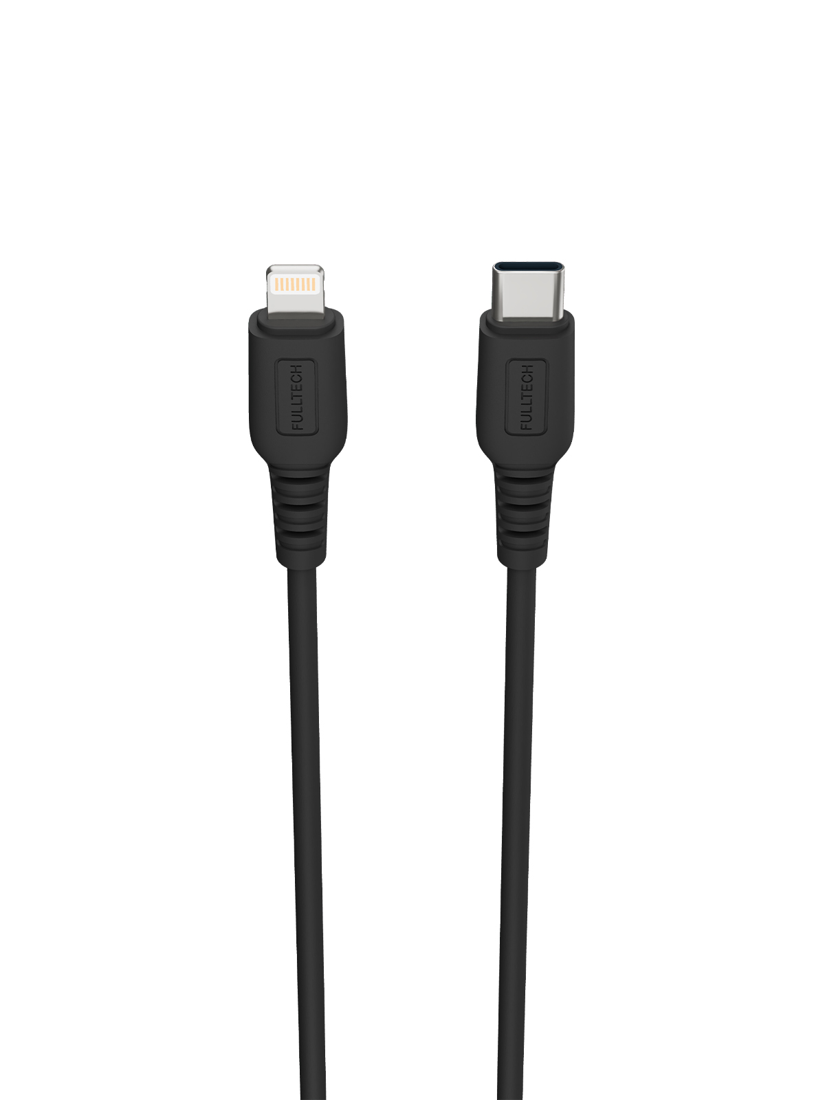 Fulltech FC17 48W Hızlı Şarjlı Araç Şarj Cihazı | USB-C & USB Çift Giriş | C to Lightning Kablo Dahil | Renkli Işıklı Port | 30W PD + 18W QC