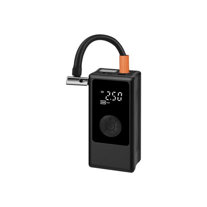 Auhma A6699 Kablosuz Dijital Araç Hava Kompresörü | 150 PSI | 4000mAh | 4 USB | LCD Ekranlı & LED Işıklı Şarjlı Şişirme Pompası