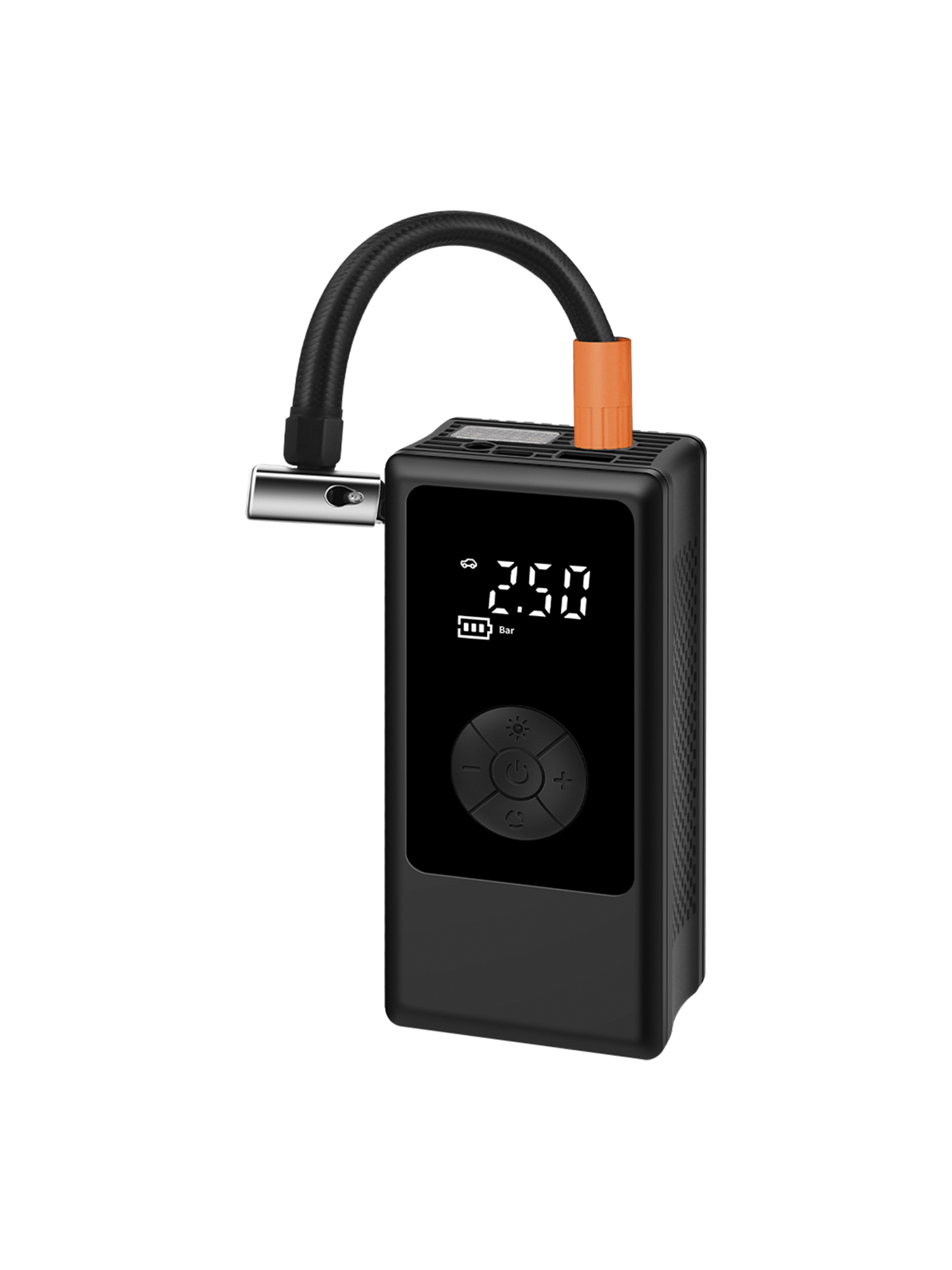 Auhma A6699 Kablosuz Dijital Araç Hava Kompresörü | 150 PSI | 4000mAh | 4 USB | LCD Ekranlı & LED Işıklı Şarjlı Şişirme Pompası