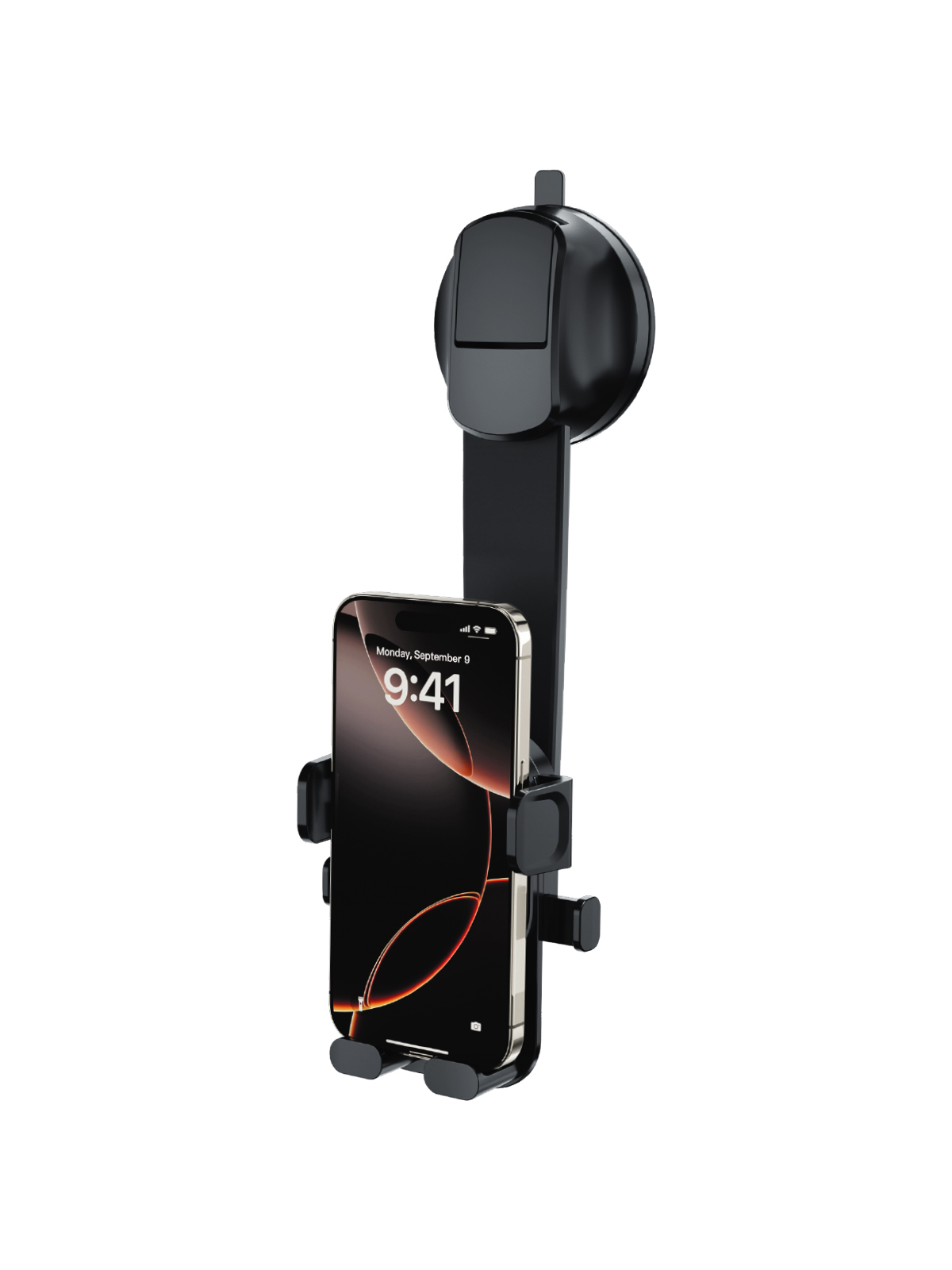 Linkage LKH-41 Vantuzlu Araç İçi Telefon Tutucu | 360° Döner Başlık | Tek Tuşla Sabitleme | Ön Cam & Torpido Uyumlu