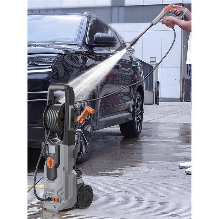 Auhma ACR-04 Extra Basınçlı Araç Yıkama Makinesi | 60 Bar 1100W Yüksek Basınçlı Yıkama | Köpük Tabancalı + 8m Hortumlu