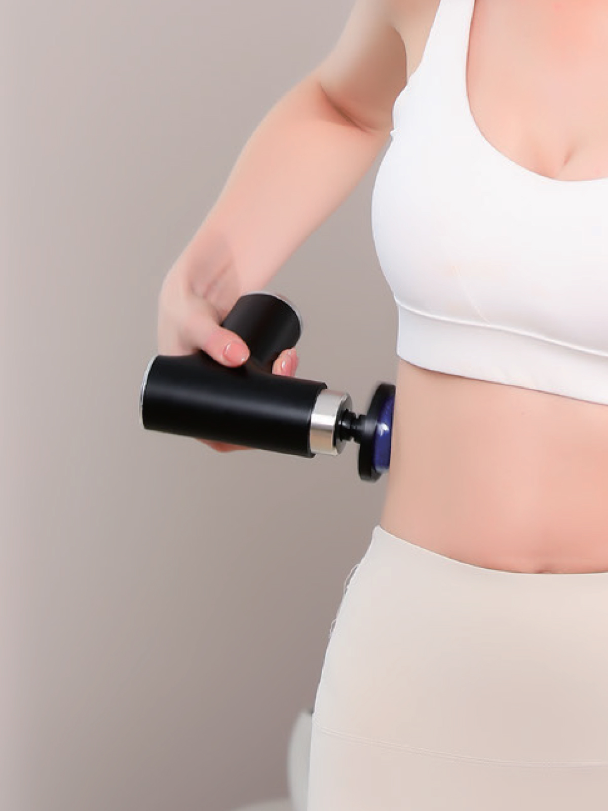 7GO 7GMG2 Sıcak & Soğuk Başlıklı Masaj Tabancası – 10 Başlık, 6 Kademeli, 1800mAh Lityum-İyon Pil