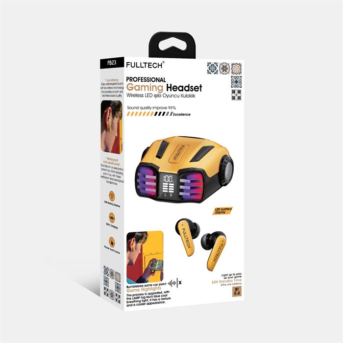 Fulltech FB23 Kablosuz Bluetooth Kulaklık