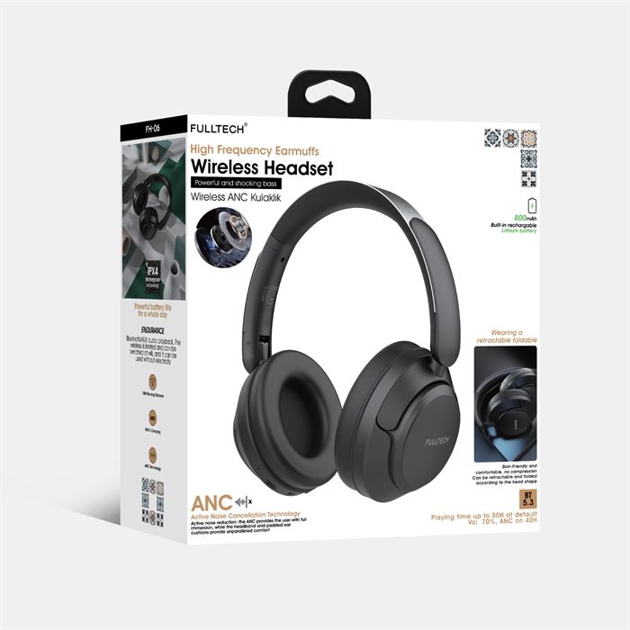 Fulltech FH-06 Kablosuz Bluetooth Kulaklık