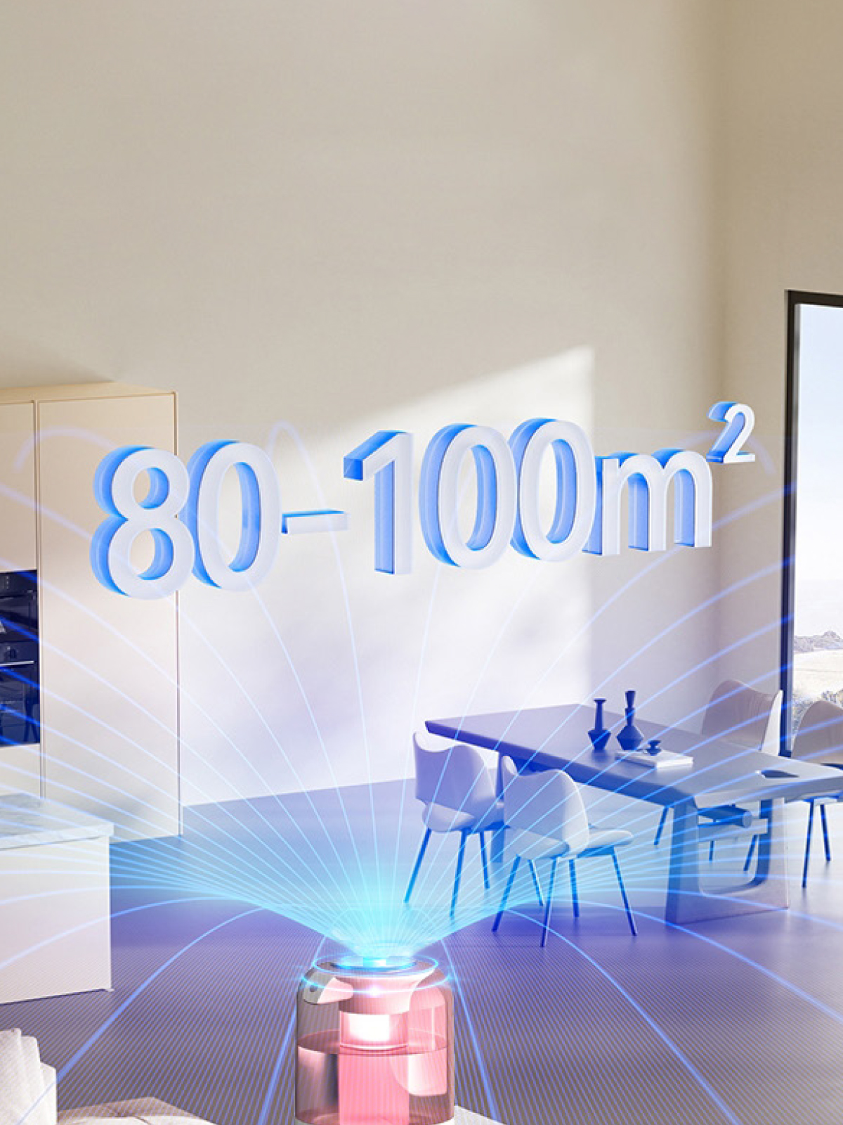 7GO 7G-UHD1 Ultrasonik Çift Çıkışlı Hava Nemlendirici | 2L Su Kapasiteli, USB-C, LED Işıklı, Sessiz Nano Buhar Teknolojisi