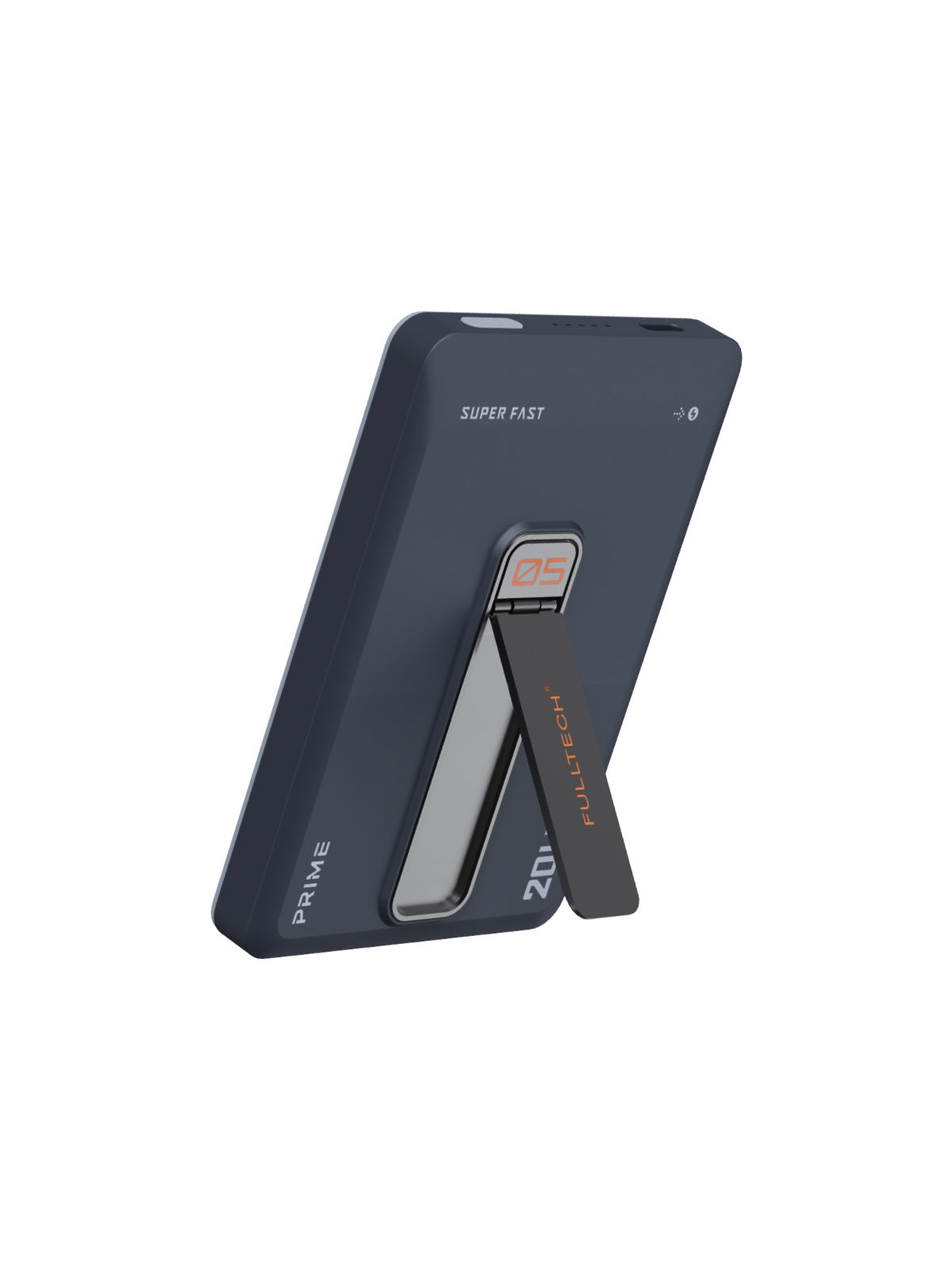 Fulltech FP38 5000 mAh MagSafe Kablosuz Powerbank | 20W PD Hızlı Şarj, Manyetik Tutucu, Dahili USB-C Kablo, Çift Çıkışlı Kompakt Tasarım