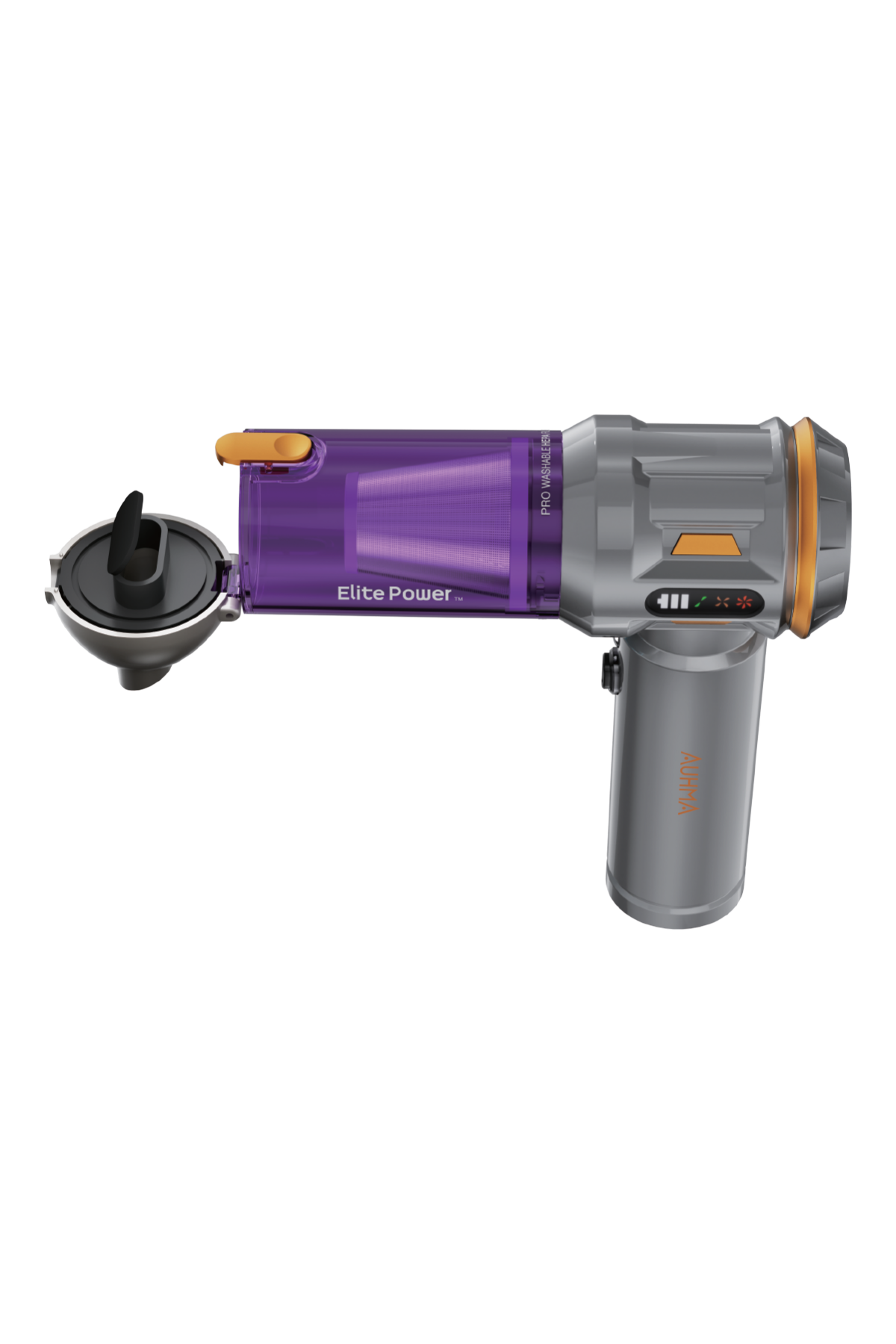 Auhma AHV-24 LIMITED EDITION – 22.000PA Brushless Kablosuz Araç İçi Basınçlı Üfleme & Çekme Süpürgesi | 126.800 RPM, 7800mAh, Hepa Filtre, 3 Mod, Pro Üfleme–Şişirme Fonksiyonu