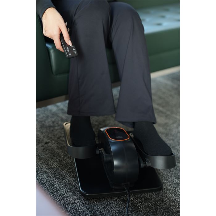 7GO 7GMG11 Eliptik Kondisyon & Rehabilitasyon Cihazı Beyaz – 15 Kademe Hız, Uzaktan Kumandalı, LCD Ekranlı, Kol & Bacak Egzersiz Aleti (50W – Düşük Ses – Siyah)