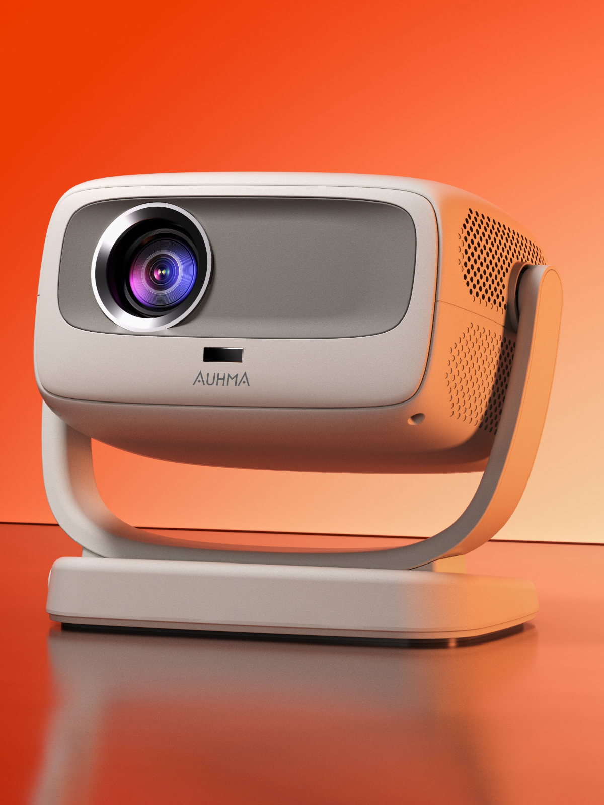 Auhma APR1 180° Dönebilen 4K Destekli Android Akıllı LED Projeksiyon Cihazı – Wi-Fi 6 ve Otomatik Odaklama