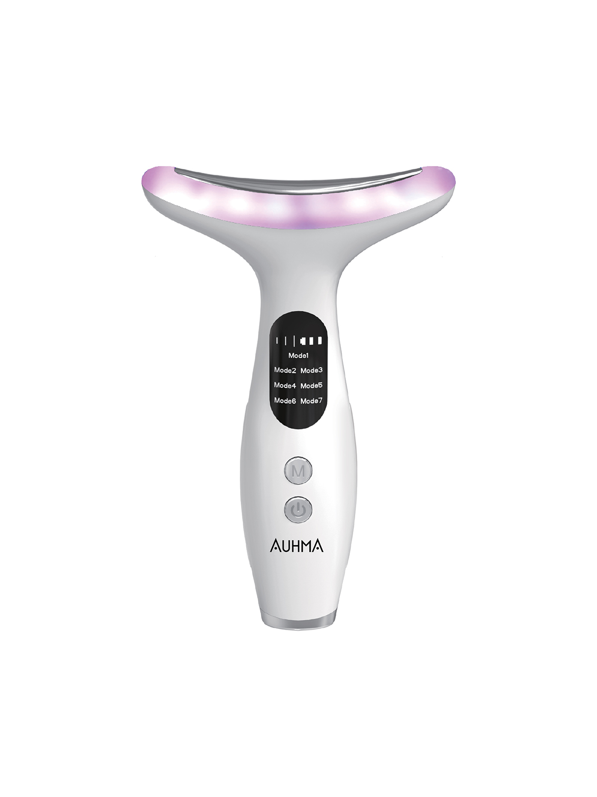 Auhma AHB-06 Yüz ve Boyun Germe Cihazı - 7 Fonksiyonlu Işık Terapisi & Yüksek EMS Teknolojili Cilt Gençleştirme ve Kırışıklık Karşıtı Bakım Cihazı