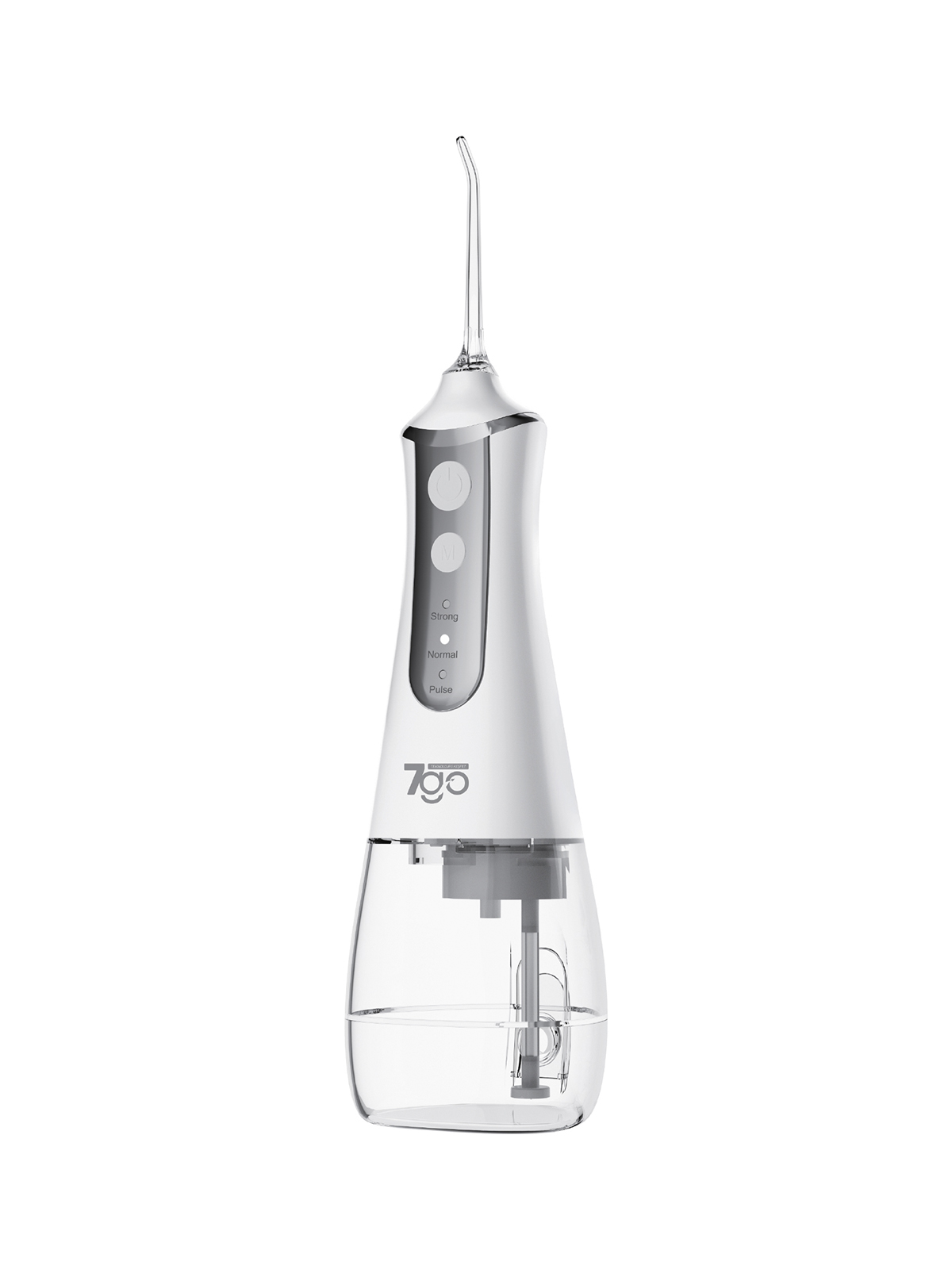 7GO 7GMF1 Şarjlı Ağız Duşu (Water Flosser) – 300ml Su Haznesi, 5 Başlıklı IPX6 Su Geçirmez Diş Temizleme Cihazı