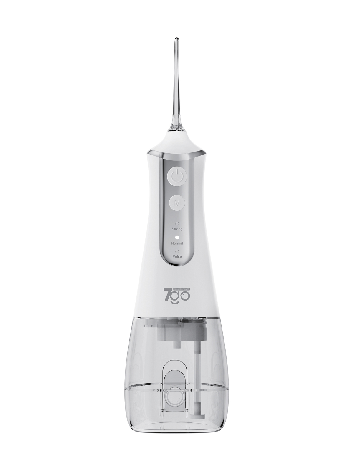 7GO 7GMF1 Şarjlı Ağız Duşu (Water Flosser) – 300ml Su Haznesi, 5 Başlıklı IPX6 Su Geçirmez Diş Temizleme Cihazı