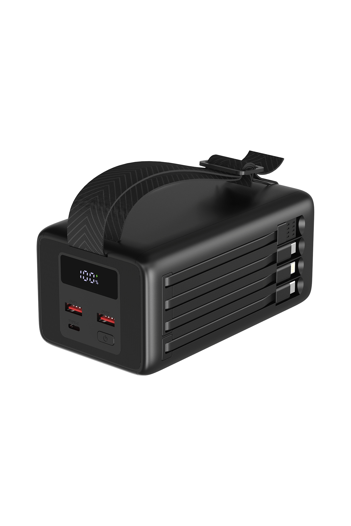 ACL PW-151 60000mAh Powerbank PD 20W QC 22.5W Hızlı Şarjlı – Dahili Kablolu, 4 Cihaz Destekli, LED Ekranlı Taşınabilir Şarj Cihazı
