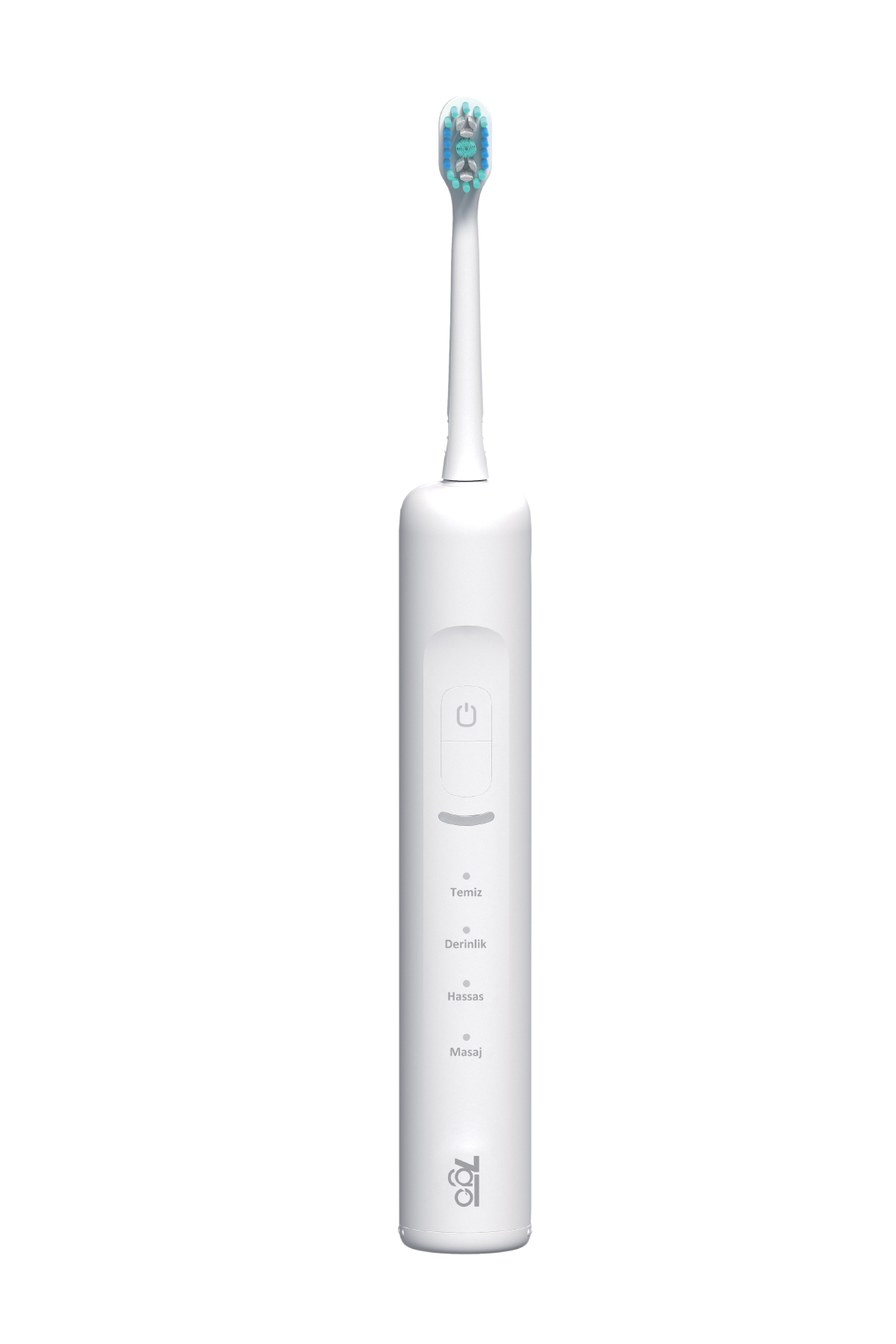 7GO 7GMF2 Sonic Elektrikli Diş Fırçası Beyaz – 2000mAh, Type-C Şarjlı, IPX7 Su Geçirmez, 3 Modlu Şarjlı Diş Fırçası