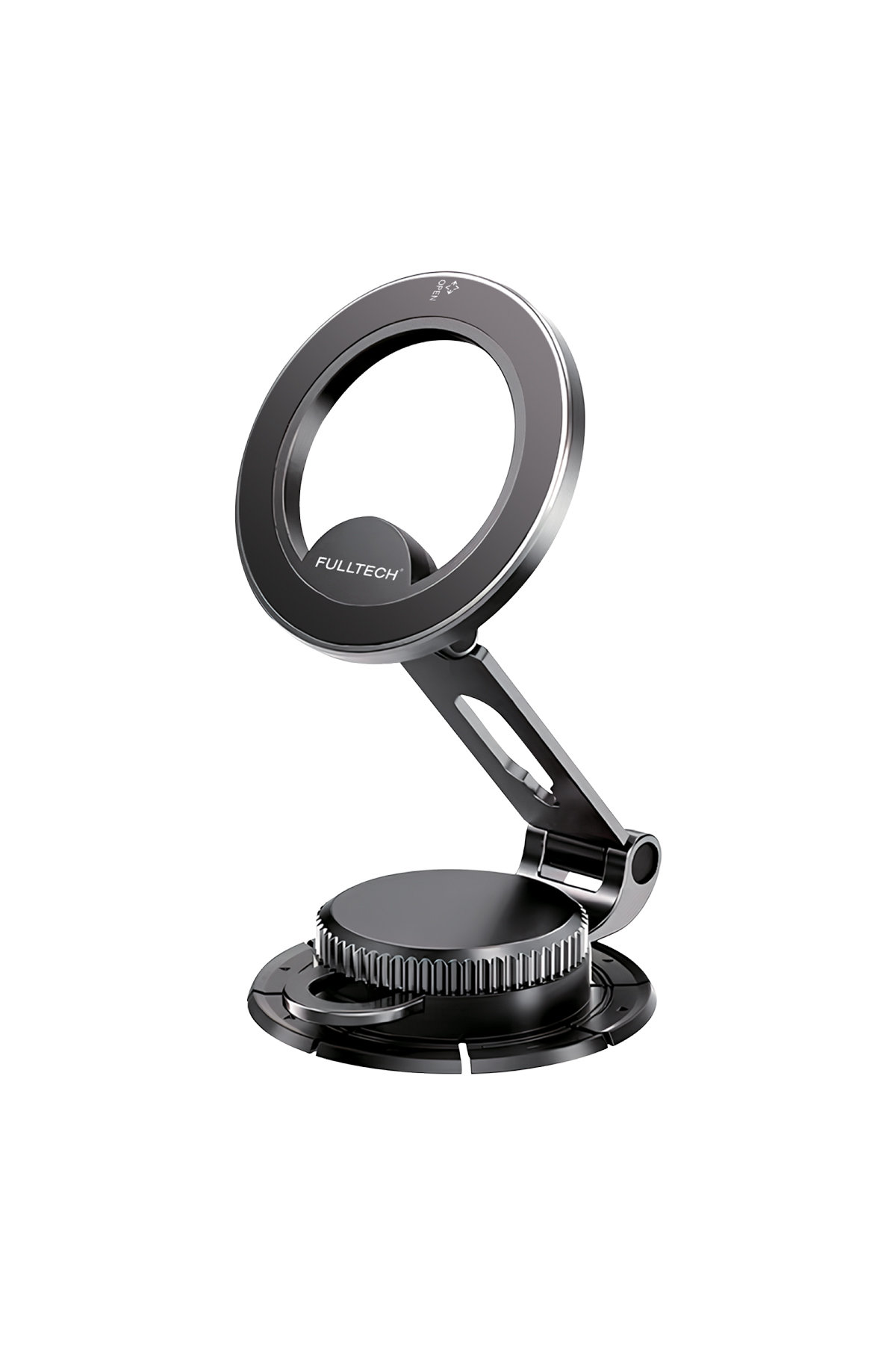 FULLTECH FHD25 MagSafe Manyetik Araç İçi Telefon Tutucu 360° Döner Dashboard & Cam Uyumlu Katlanabilir Telefon Standı