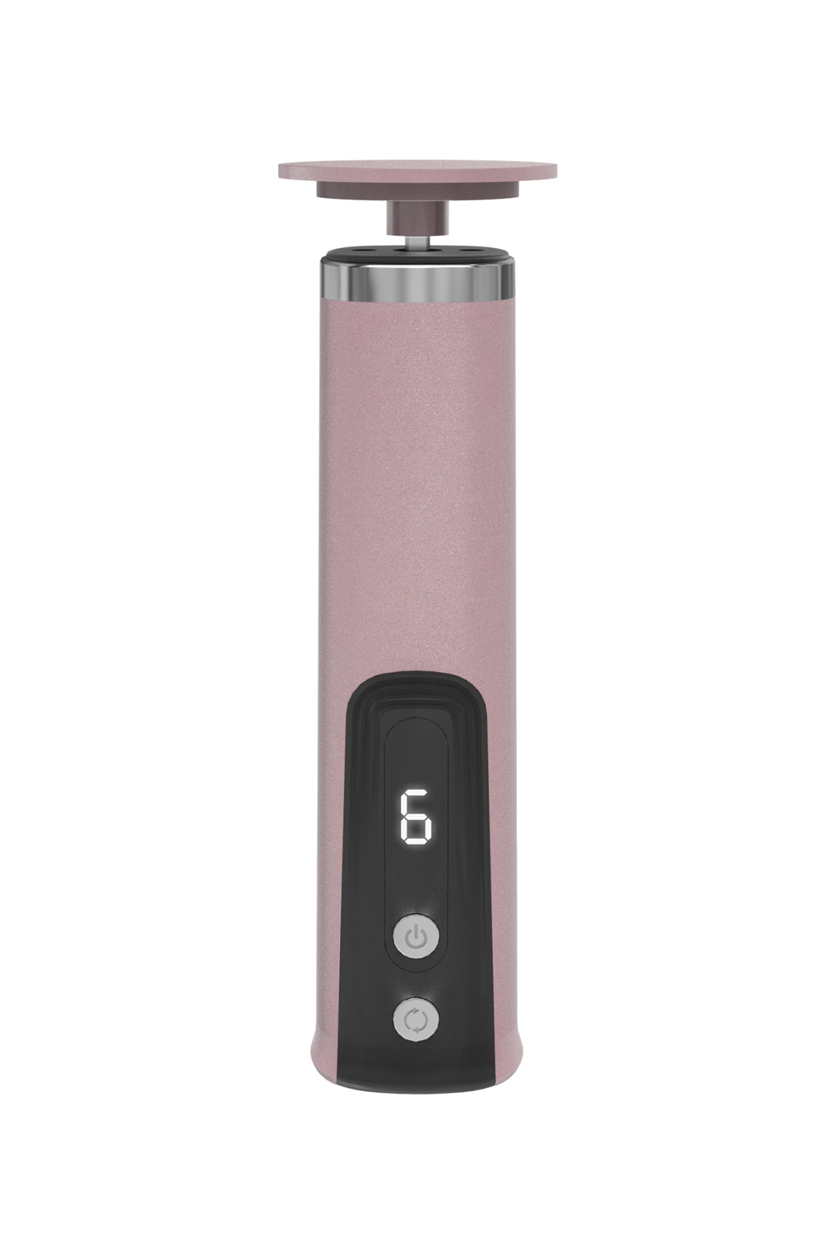 AUHMA AHB-07 Elektrikli Ayak ve Tırnak Törpüsü | 2'si 1 Arada Pedikür Cihazı | 6 Hız Kademesi | İleri/Geri Dönüş | LCD Ekran | USB Şarjlı Topuk Nasır Temizleyici & Tırnak Bakım Seti