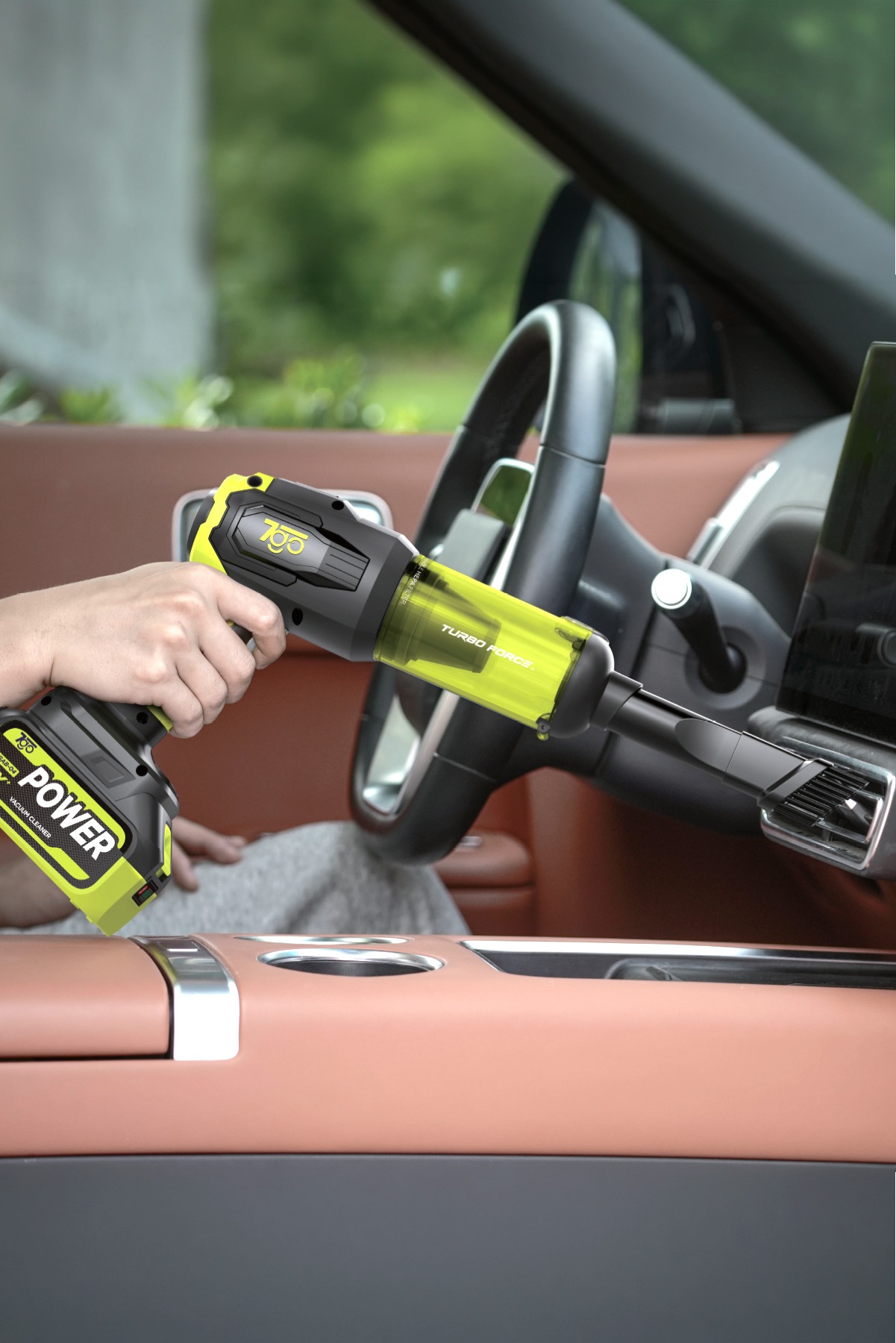 7GO 7GAB-04 25.000 Pa Şarjlı Araç Süpürgesi ve Hava Üfleme Makinesi – 90.000 RPM Fırçasız Motor, 2'si 1 Arada Güçlü Vakum & Üfleme