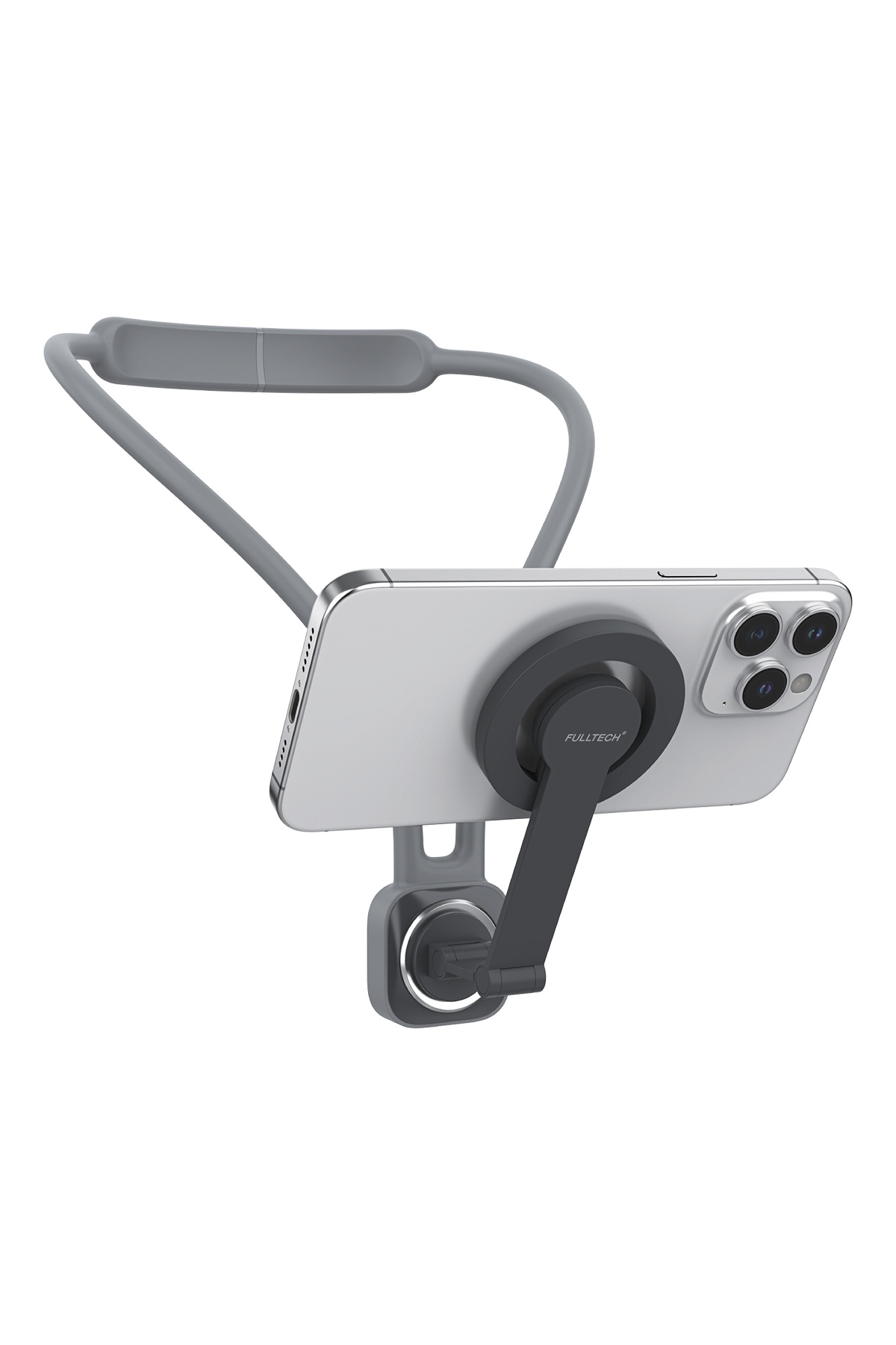 Fulltech FHD26 MagSafe Uyumlu Mıknatıslı 360° Boyun Askılı Telefon Tutucu – Eller Serbest Vlog ve POV Çekim Aparatı