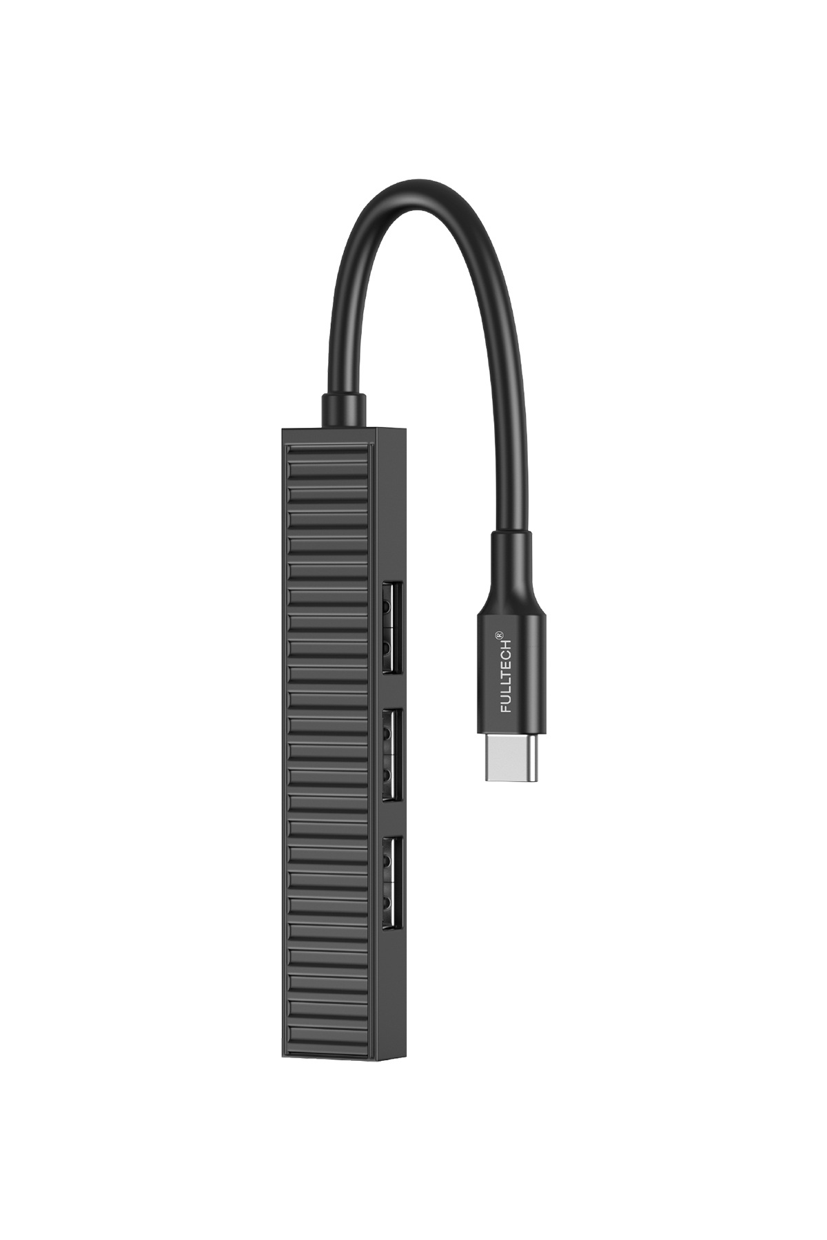 Fulltech FH1 4'ü 1 Arada USB-C Hub – 1x USB 3.0 + 3x USB 2.0 Type-C USB Çoklayıcı 5 Gbps