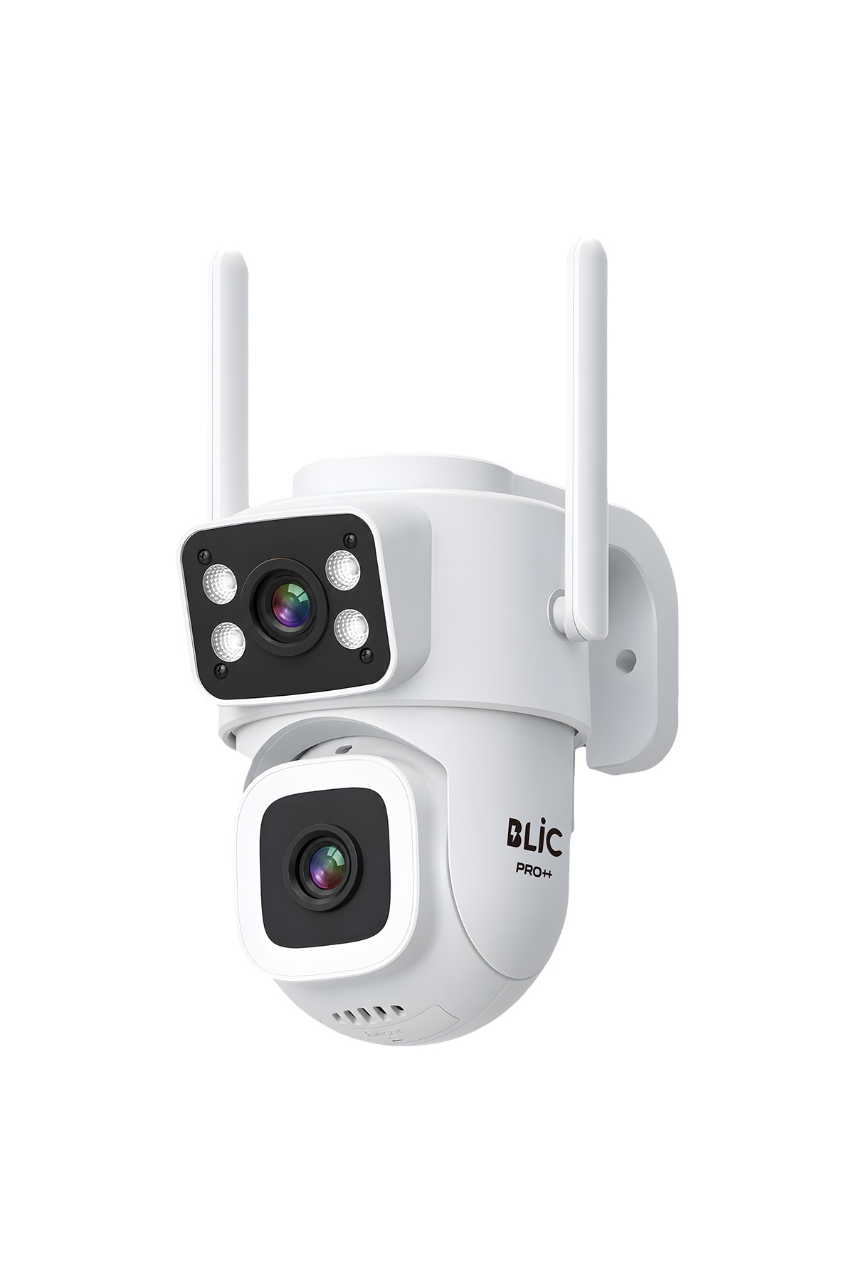Blic BLM-112 Çift Lensli 6 MP (3+3 MP) Wi-Fi PTZ IP Güvenlik Kamerası, IP66 Dış Mekan, Gece Görüşü ve Çift Yönlü Ses