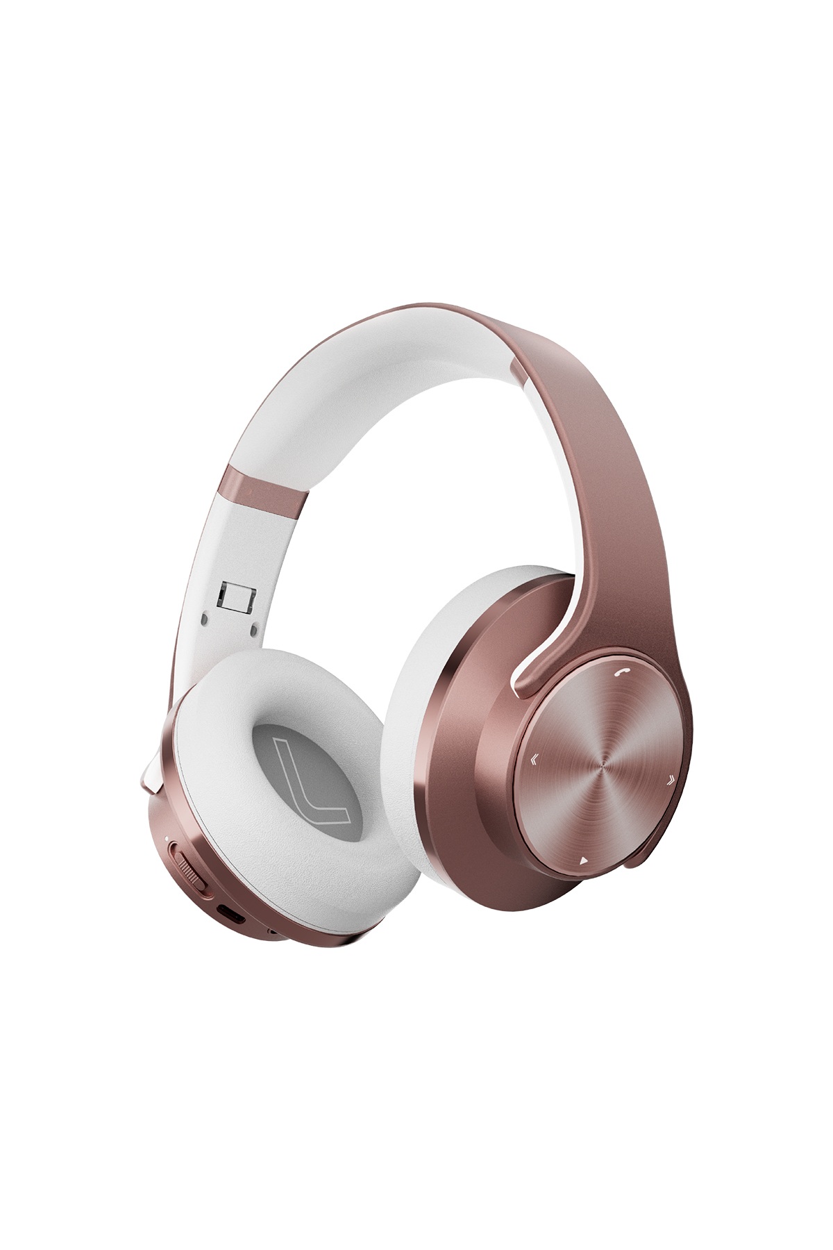 Fulltech FH-07 2'si 1 Arada Bluetooth 5.3 Kablosuz Kulaklık ve Hoparlör Pembe – 3W Çift Hoparlör, IPX4, Katlanabilir Tasarım