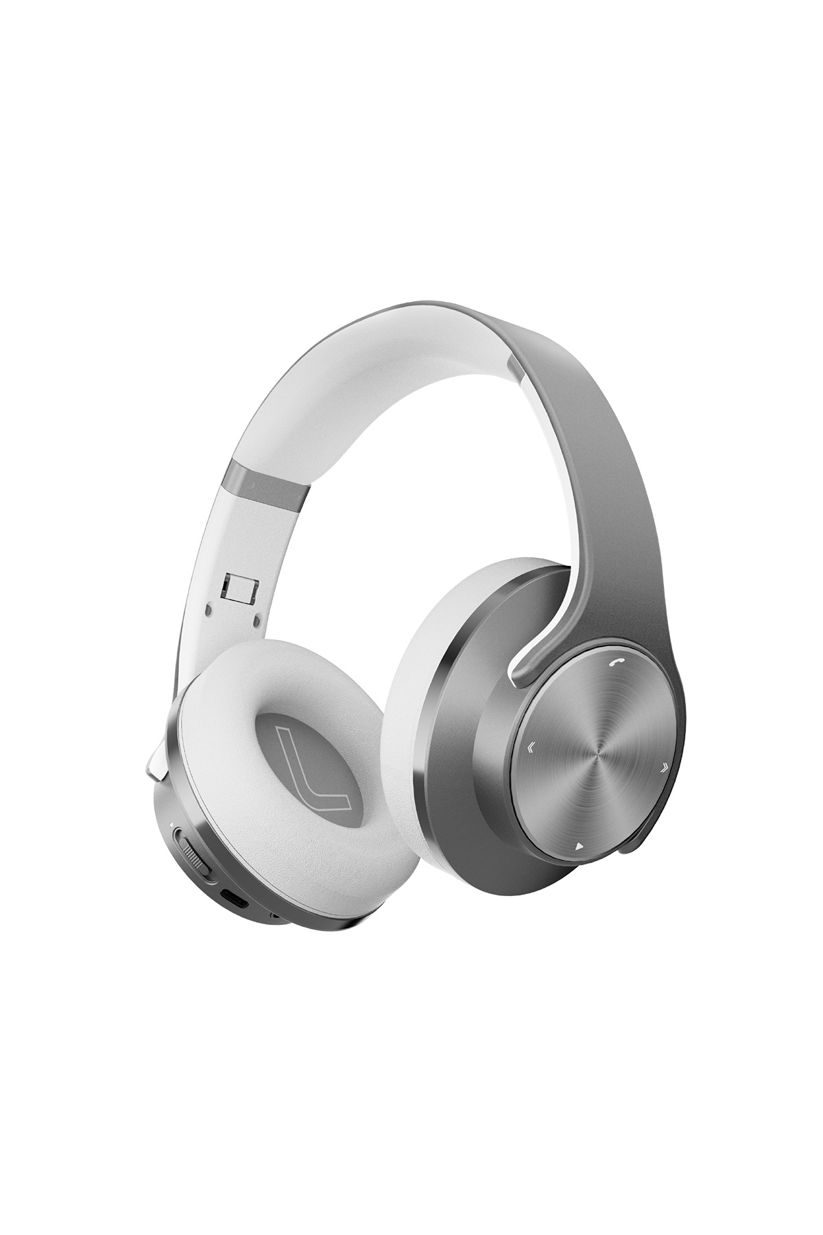 Fulltech FH-07 2'si 1 Arada Bluetooth 5.3 Kablosuz Kulaklık ve Hoparlör Beyaz – 3W Çift Hoparlör, IPX4, Katlanabilir Tasarım