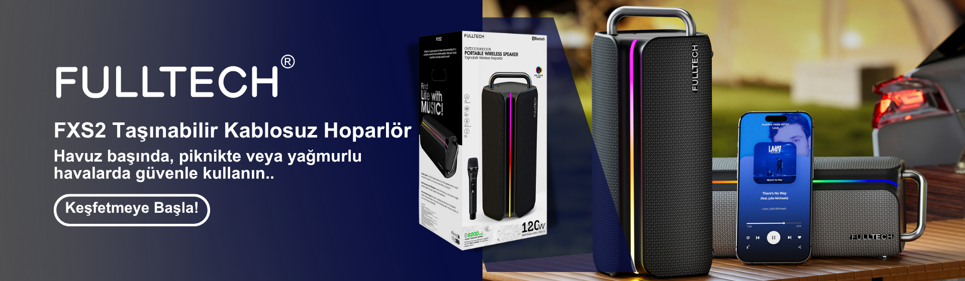 FXS2 Taşınabilir Hoparlör